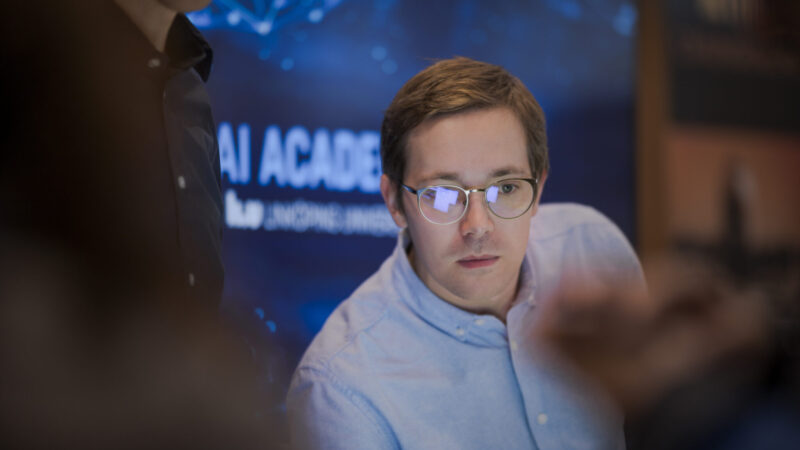 Mattias Tiger at the WASP Academia and Industry Days 2022.