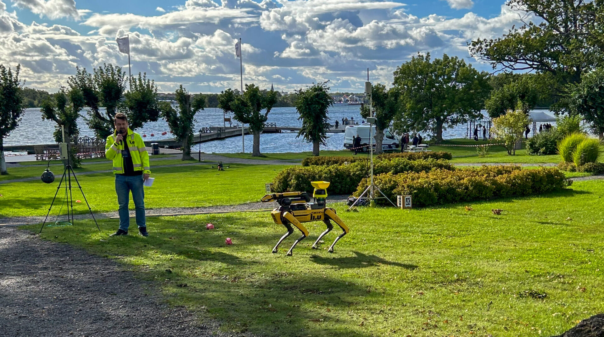 Spot, the robot dog.