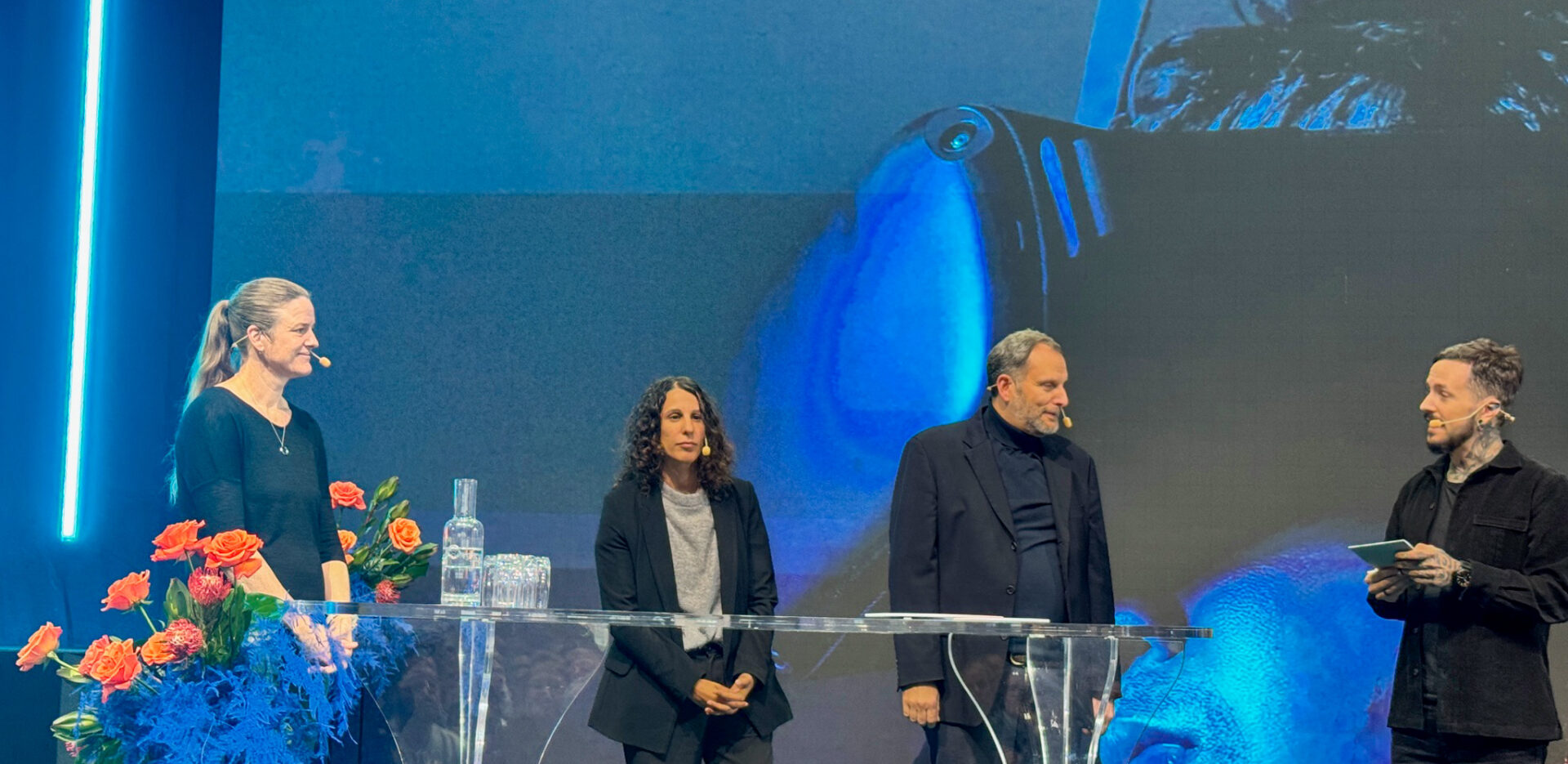 On stage, WASP Program Director Amy Loutfi joined Emma Strinning Stavrou (Xylem) and Karim Nouira (SICS.AI) in a session moderated by Robert Luciani, founder and CEO of Nerv Dynamics.
Digitalize Stockholm 11 NOvember 2025
