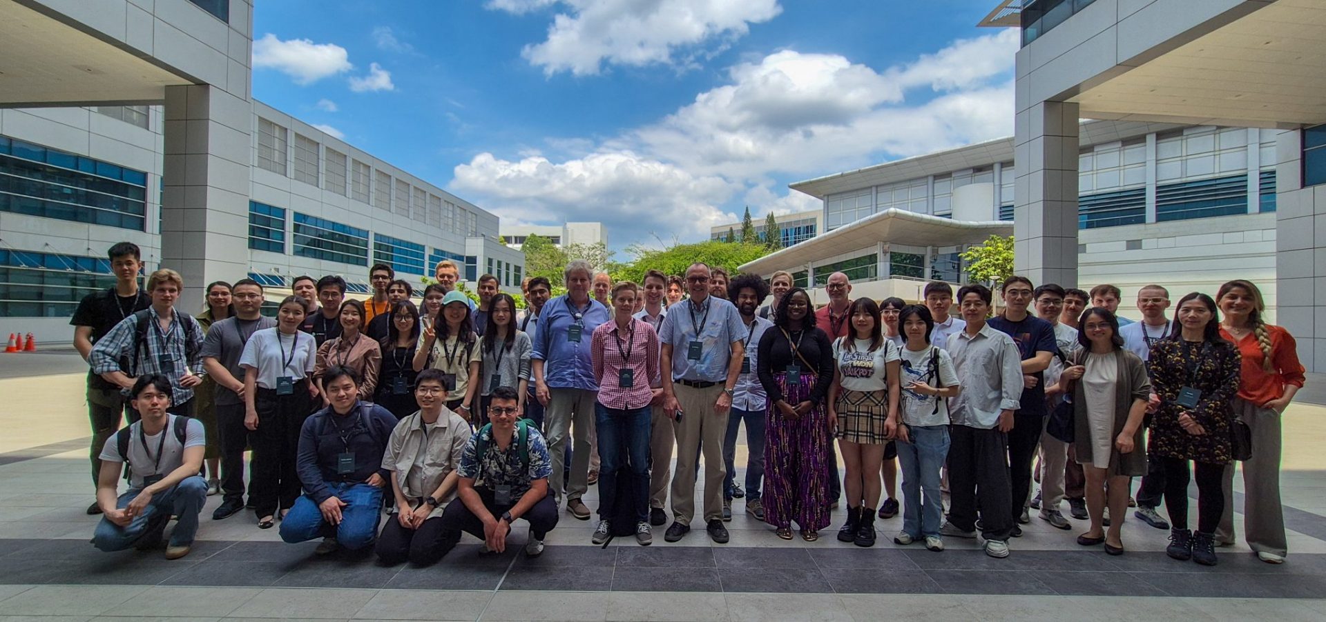 Group Photo at NTU.