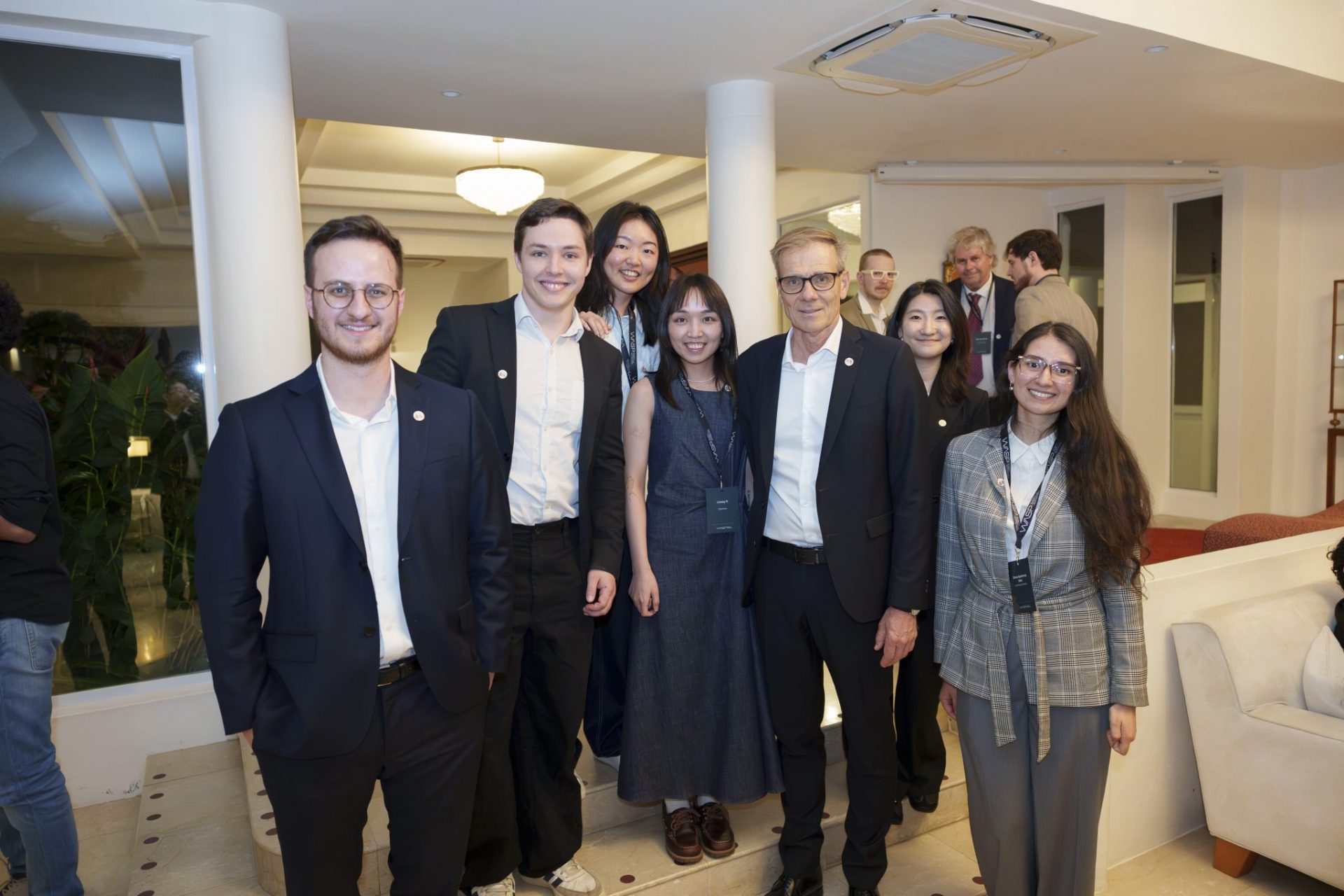 Embassy dinner mingle