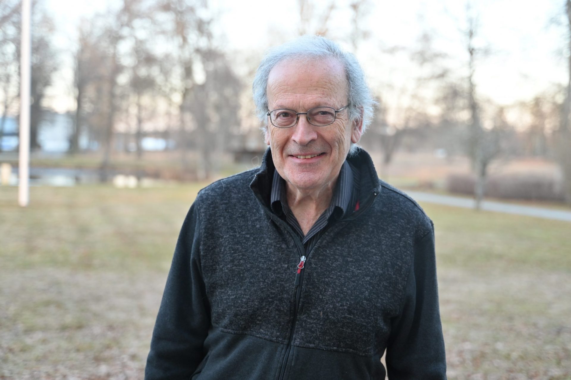 Man smiling into the camera