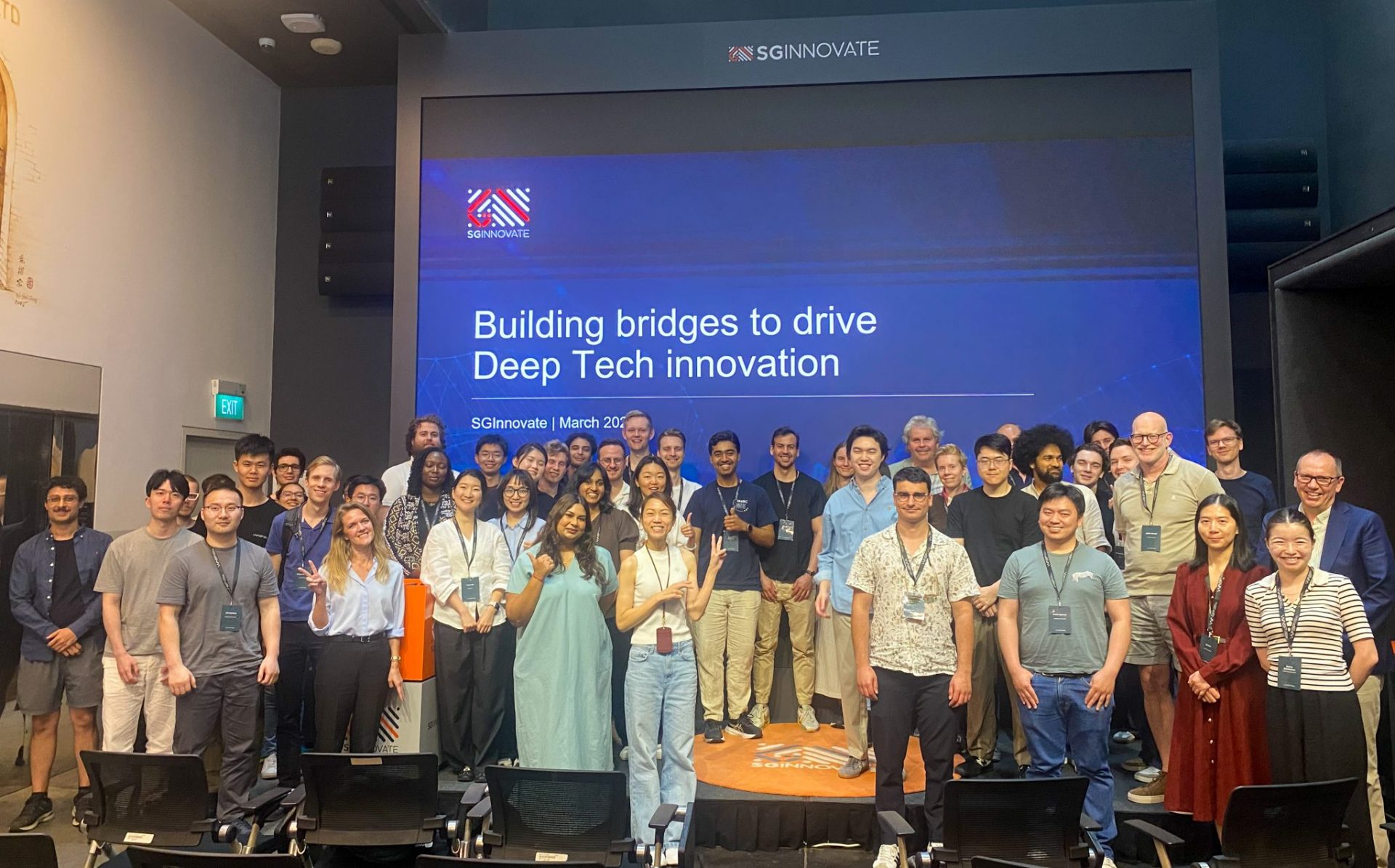 At SGI Innovate. Singapore trip.