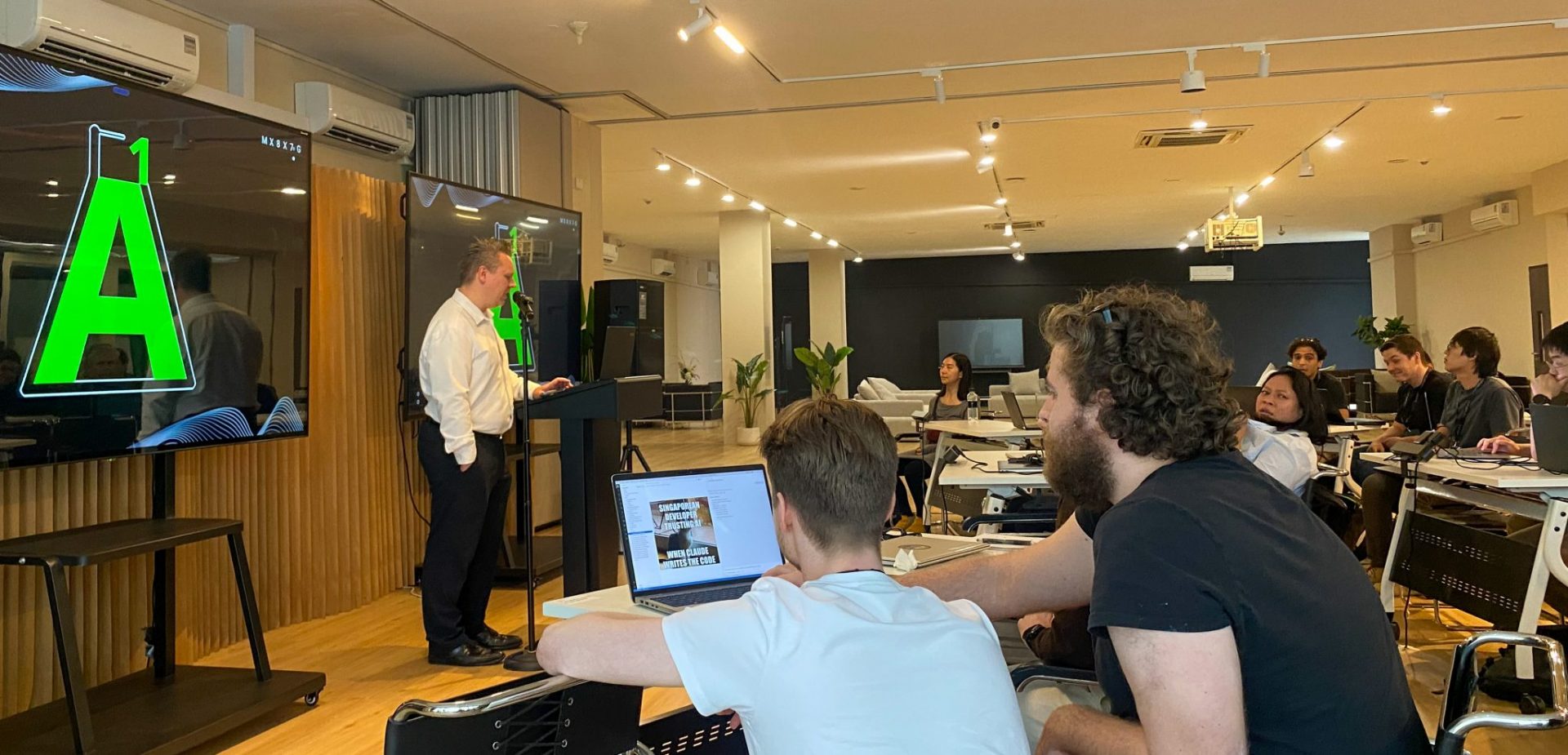 From Lorong AI. Singapore trip. 