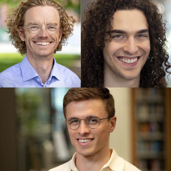 Three researchers: Thomas Schön, Daniel Gedon and Antonio Horta Ribeiro