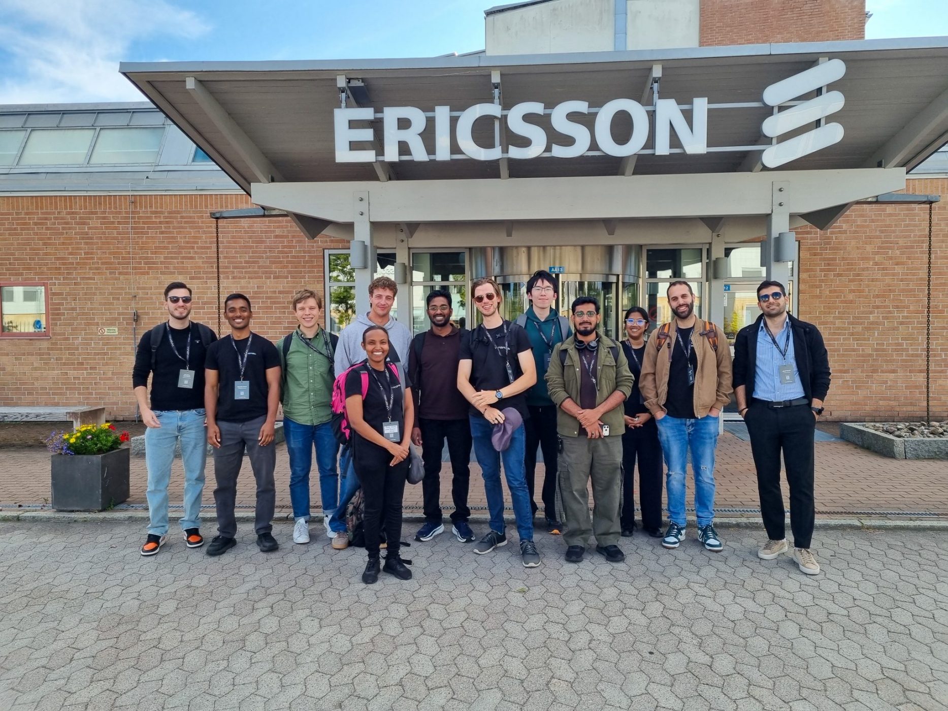 Company visit at Ericsson