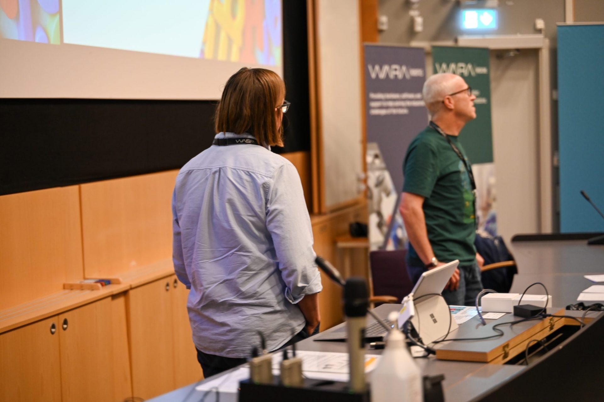 Alma Persson and Nir Piterman, WASP Diversity and Inclusion Group.