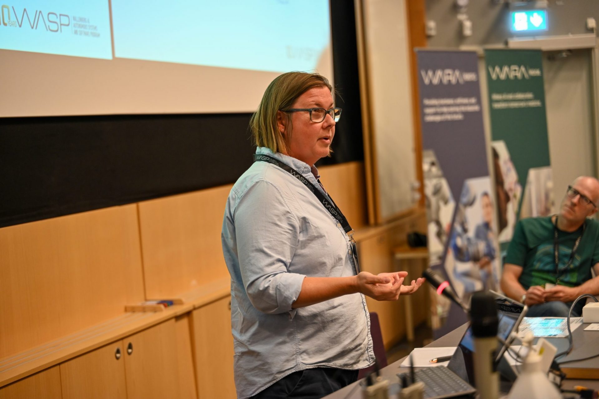 Alma Persson and Nir Piterman, WASP Diversity and Inclusion Group.