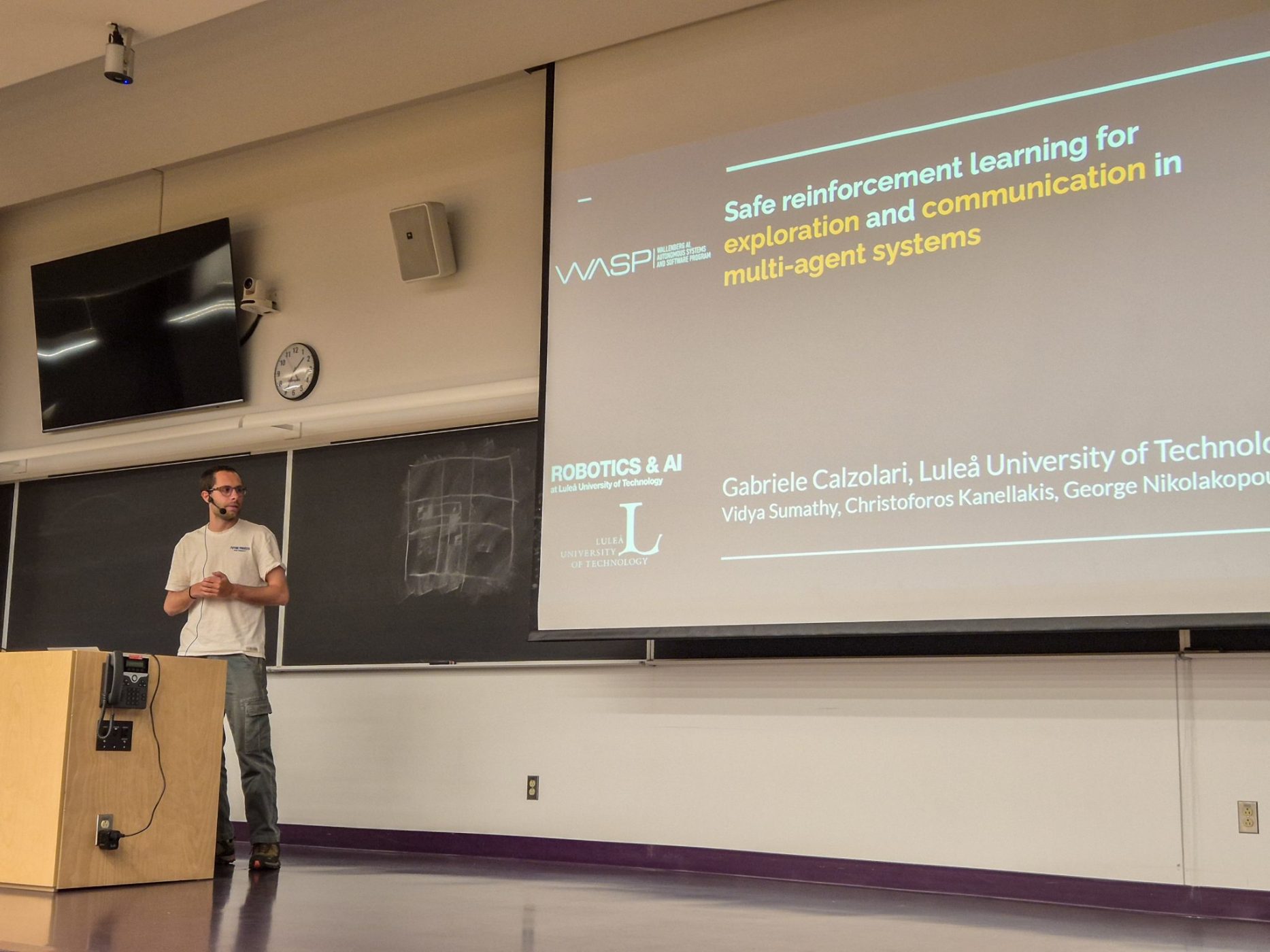 Gabriele Calzolari, Luleå University